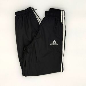 Adidas Warmup Pants S Ankle Zip Black